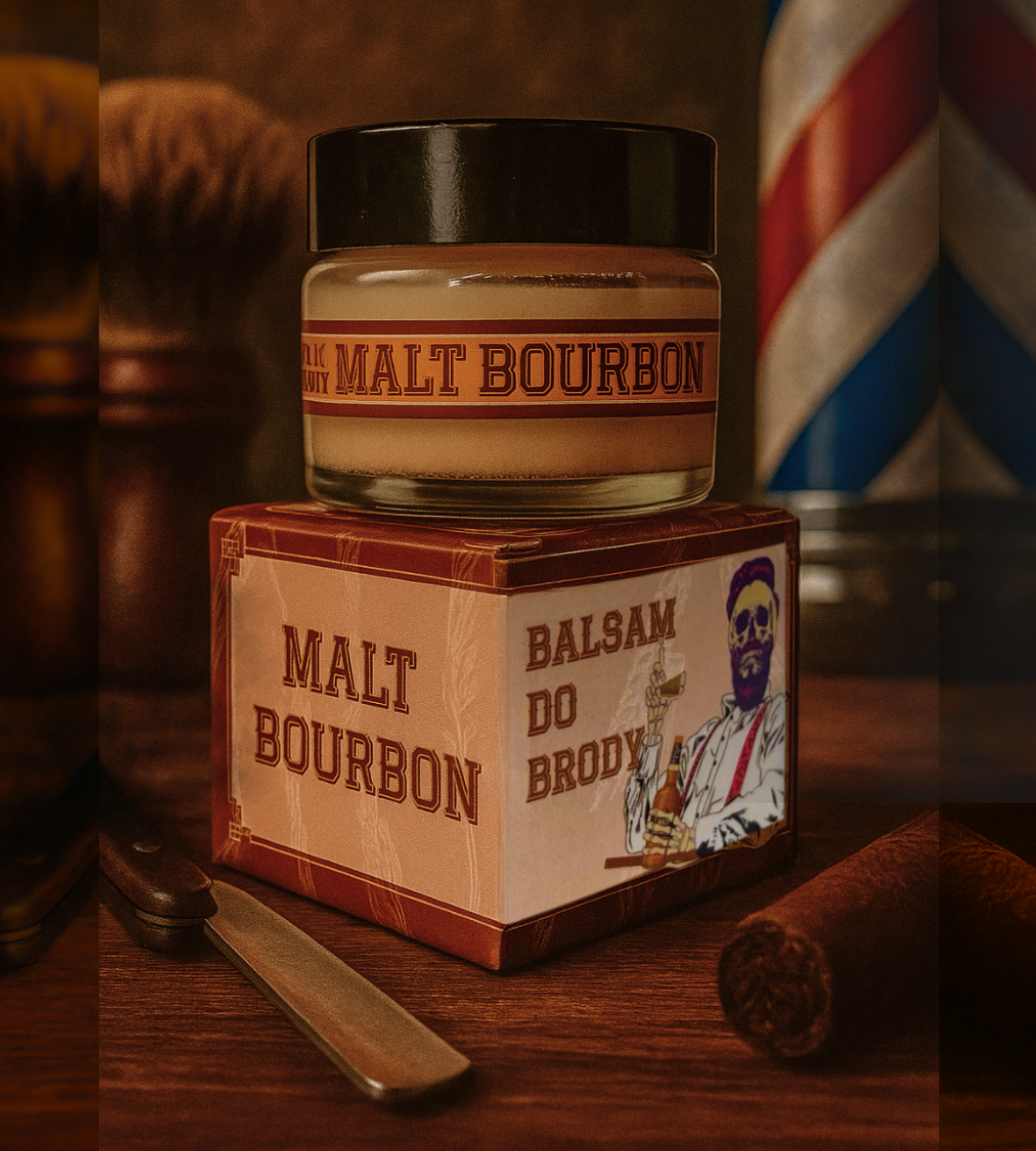 Hairless Horseman Balsam do brody Malt Bourbon - BEARD BALM MALT BOURBON 20ml