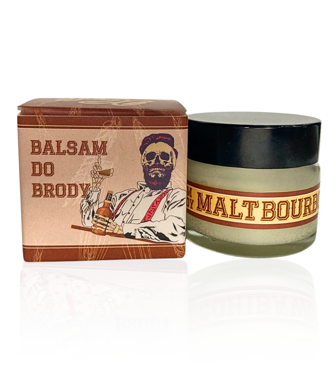 Hairless Horseman Balsam do brody Malt Bourbon - BEARD BALM MALT BOURBON 20ml - obrazek 3