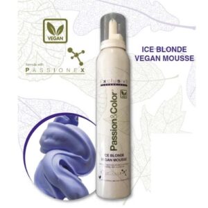 ICE BLONDE VEGAN MOUSSE Nawilżająca pianka do włosów i tonowania blondów 200ml
